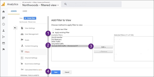 Add Filter to View