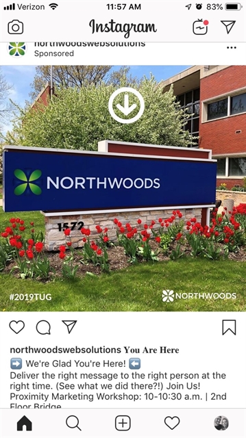 Northwoods Facebook Example