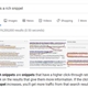 example of a rich snippet within SERP: