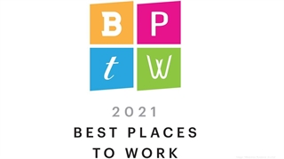 2021 Best Places to Work award logo
