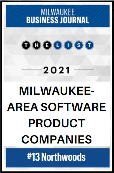 Milwaukee Business Journal Book of Lists badge for milwaukee-area software product companies