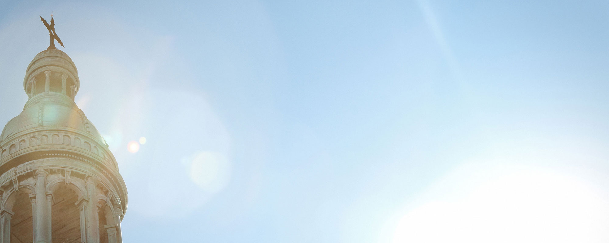 picture of the sky with church steeple