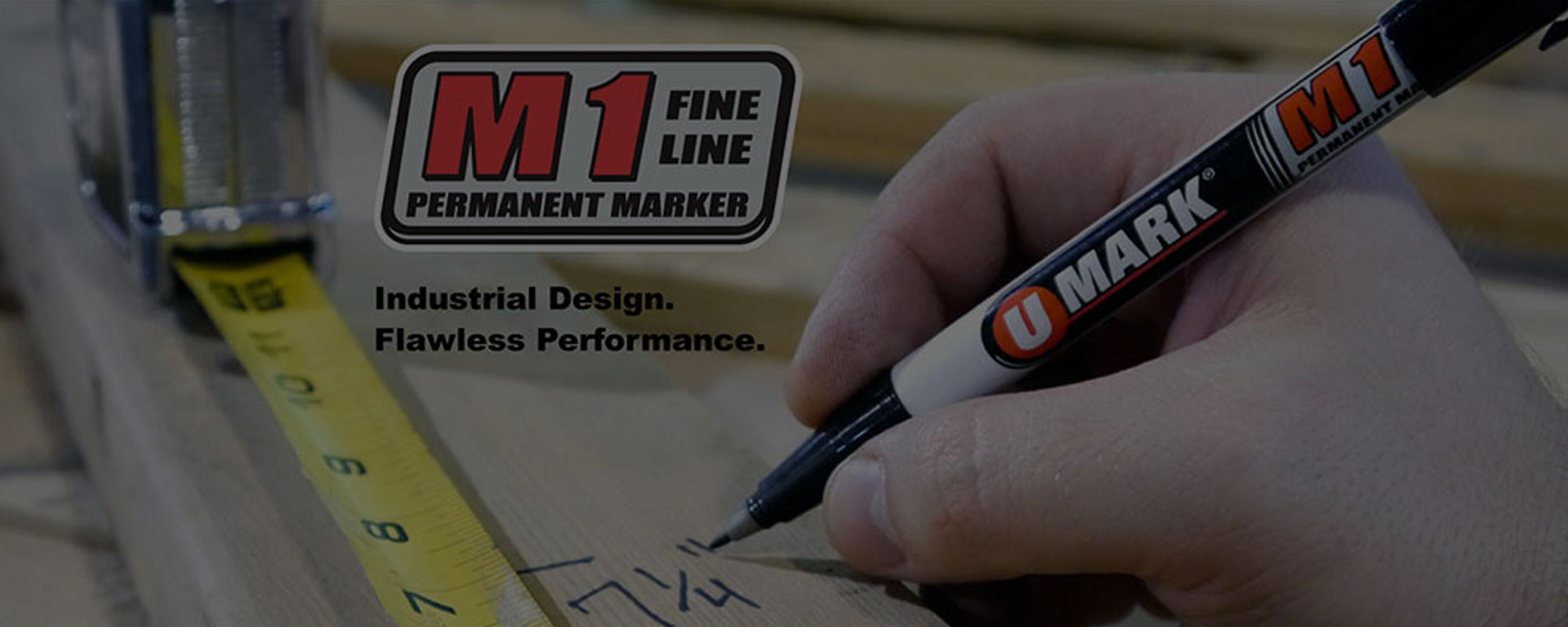 M1 permanent marker logo