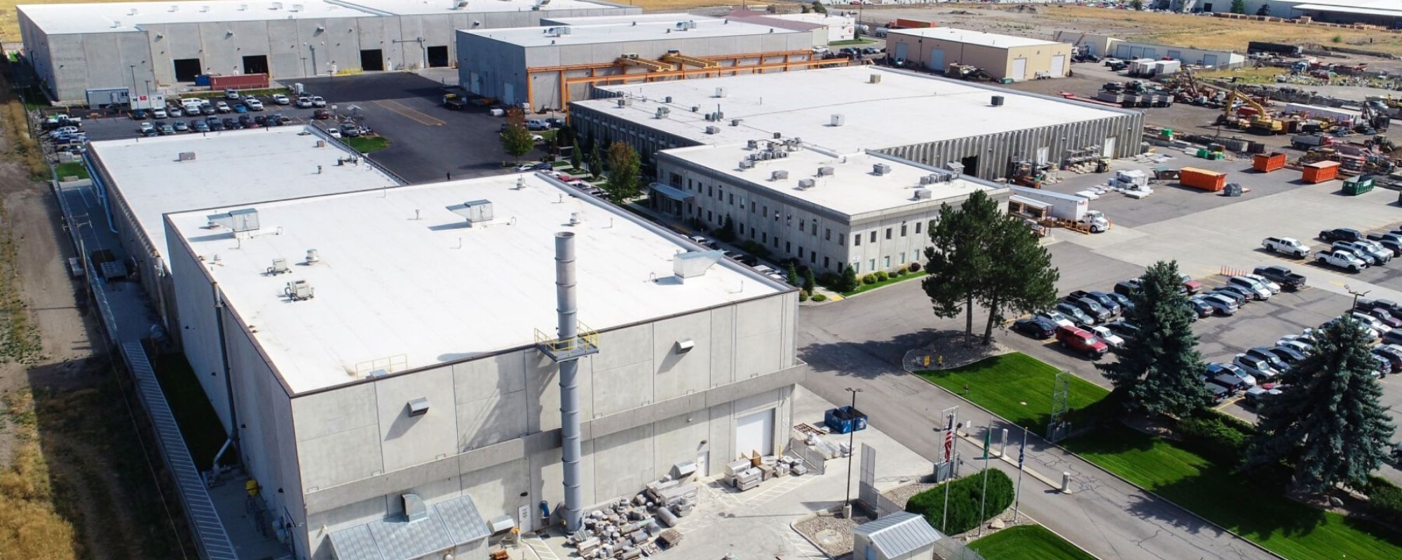 overview of the inside of a factory