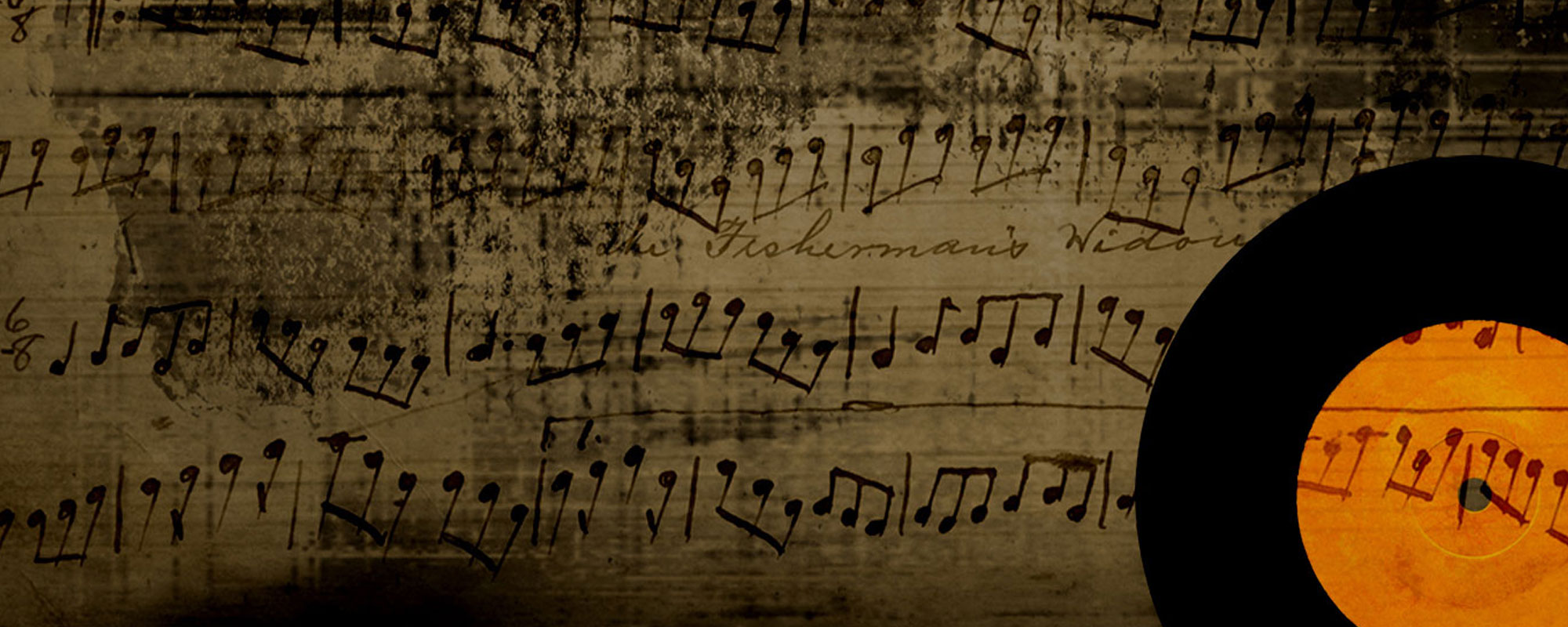 example of irish music score sheet