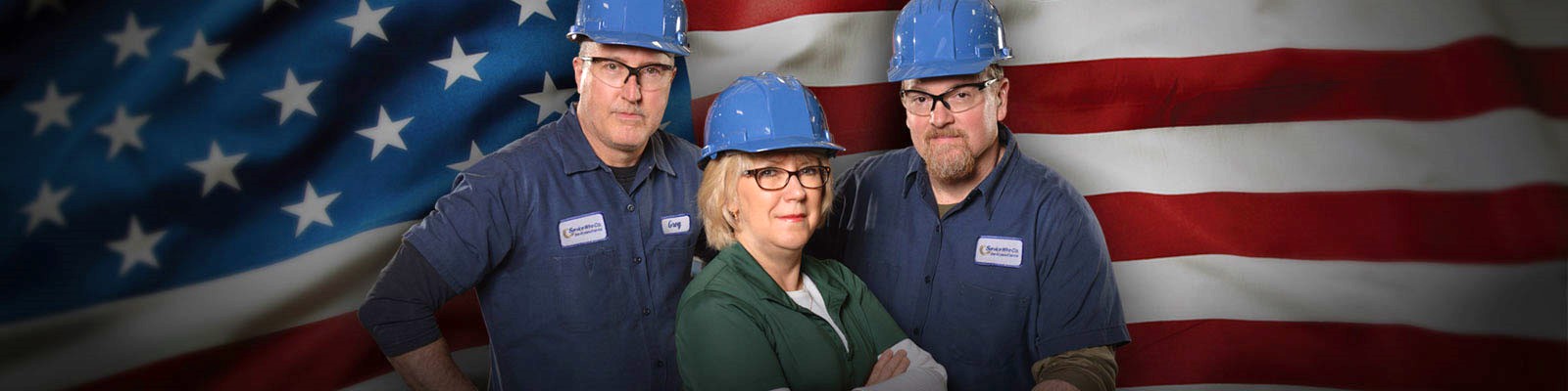 workers with hard hats